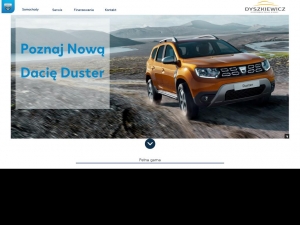 Sprzedaż i naprawy aut marki Dacia